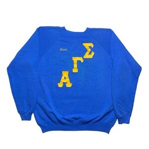 Vintage 90s Alpha Gamma Sigma college frat sweater